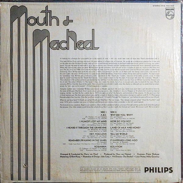 Mouth & MacNeal : How Do You Do? (LP, Album)