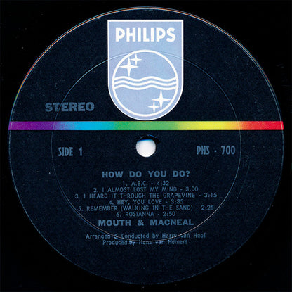 Mouth & MacNeal : How Do You Do? (LP, Album)