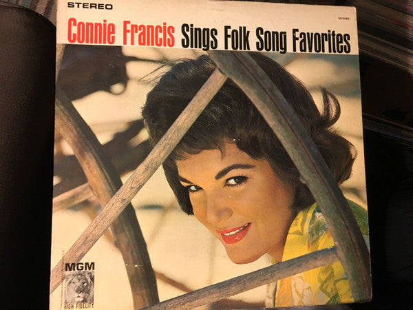 Connie Francis : Sings Folk Song Favorites (LP, Album)