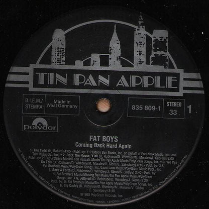 Fat Boys : Coming Back Hard Again (LP, Album)