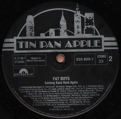 Fat Boys : Coming Back Hard Again (LP, Album)