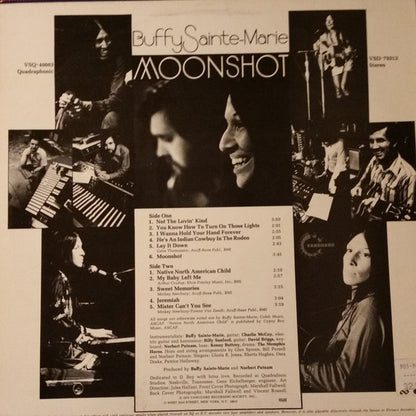 Buffy Sainte-Marie : Moonshot (LP, Album, Mono)