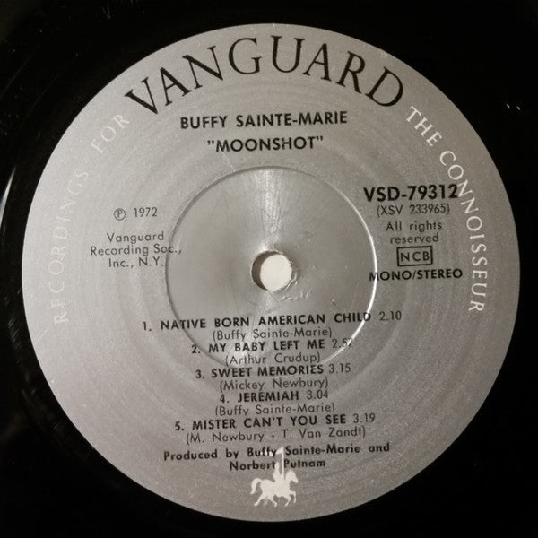 Buffy Sainte-Marie : Moonshot (LP, Album, Mono)