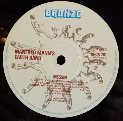 Manfred Mann's Earth Band : Messin' (LP, Album, RE)