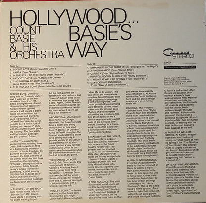 Count Basie Orchestra : Hollywood...Basie's Way (LP, Album)