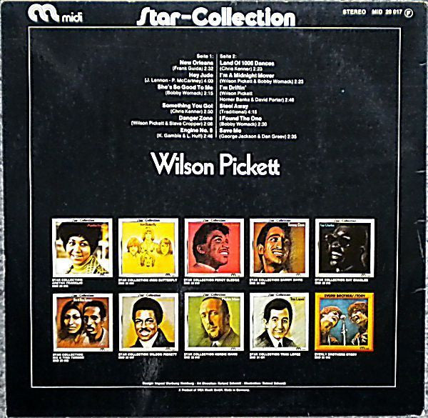 Wilson Pickett : Star-Collection (LP, Comp, RP)