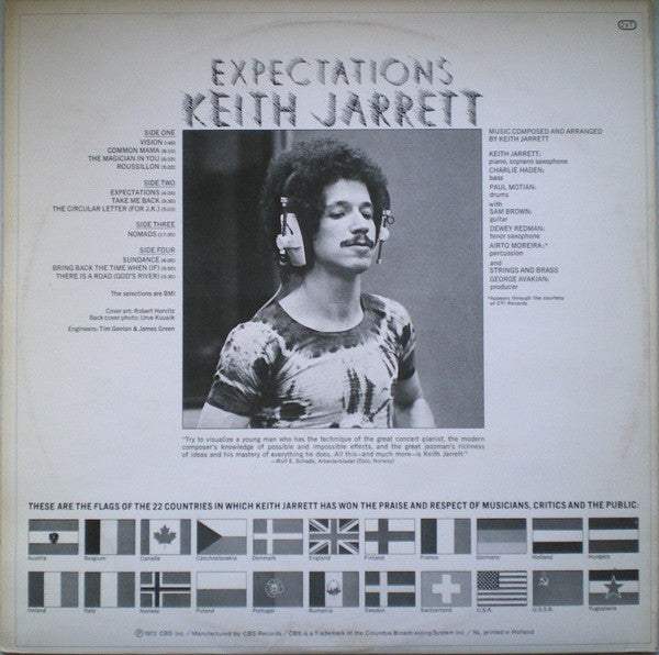 Keith Jarrett : Expectations (2xLP, Album, Gat)