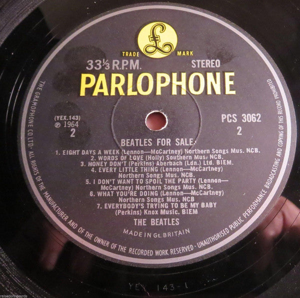 The Beatles : Beatles For Sale (LP, Album, RP, Gat)