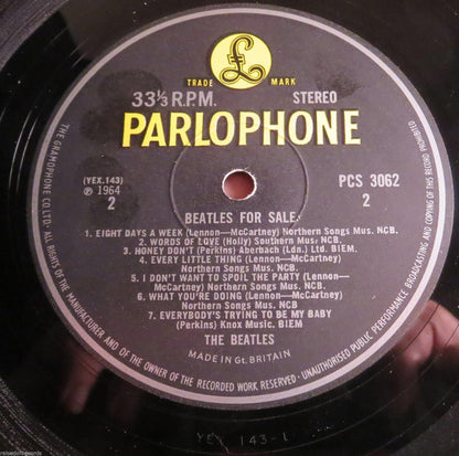 The Beatles : Beatles For Sale (LP, Album, RP, Gat)