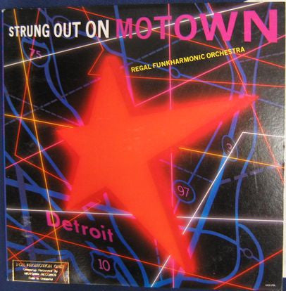 Regal Funkharmonic Orchestra : Strung Out On Motown (LP, Album, Promo)