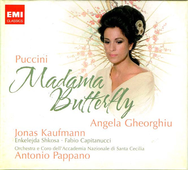 Giacomo Puccini - Angela Gheorghiu • Jonas Kaufmann • Enkelejda Shkosa • Fabio Capitanucci • Orchestra dell'Accademia Nazionale di Santa Cecilia E Coro dell'Accademia Nazionale di Santa Cecilia • Antonio Pappano : Madama Butterfly (2xCD, Album + Box)