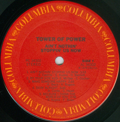 Tower Of Power : Ain't Nothin' Stoppin' Us Now (LP, Album)