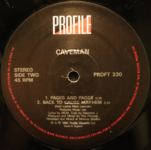 Caveman : I'm Ready (12")