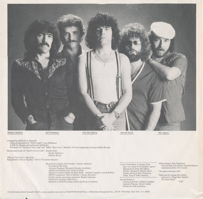 Nazareth (2) : Malice In Wonderland (LP, Album, San)