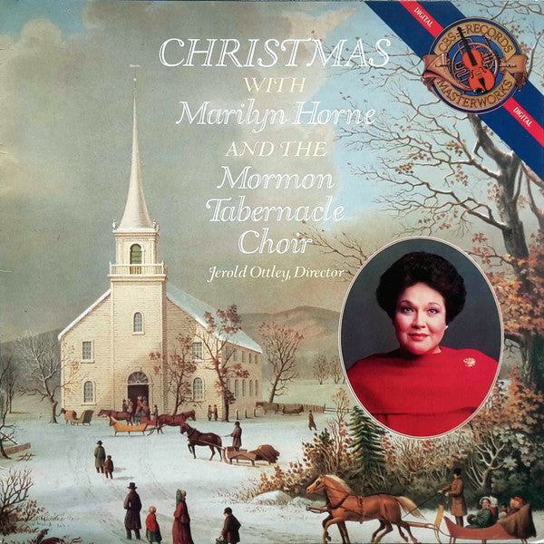 Marilyn Horne And Mormon Tabernacle Choir : Christmas With Marilyn Horne And The Mormon Tabernacle Choir (LP, Album)