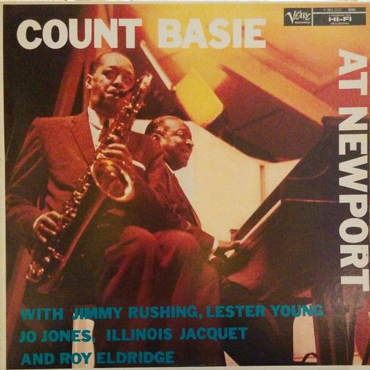 Count Basie : At Newport (LP, Album, Mono, RE)