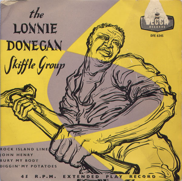 Lonnie Donegan's Skiffle Group : The Lonnie Donegan Skiffle Group (7", EP, Tri)