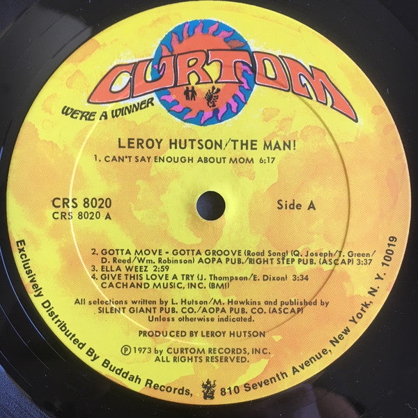 Leroy Hutson : The Man! (LP, Album, PRC)