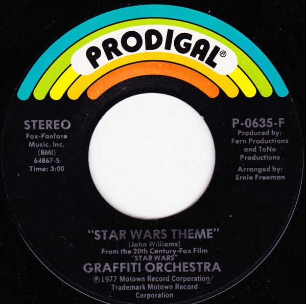 Graffiti Orchestra : Star Wars Theme (7", Single)