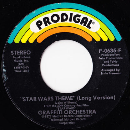 Graffiti Orchestra : Star Wars Theme (7", Single)