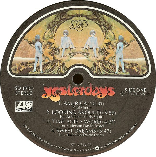 Yes : Yesterdays (LP, Comp, GRT)