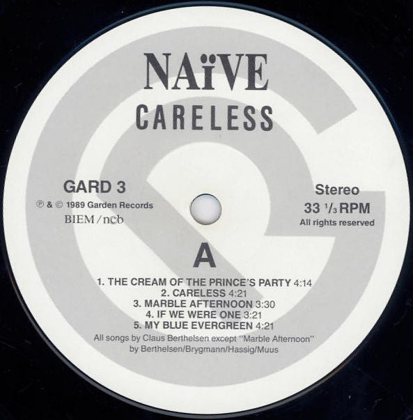 Naïve : Careless (LP, Album)