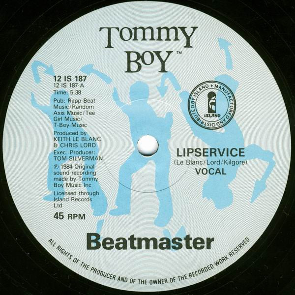 Beatmaster : Lipservice (12")
