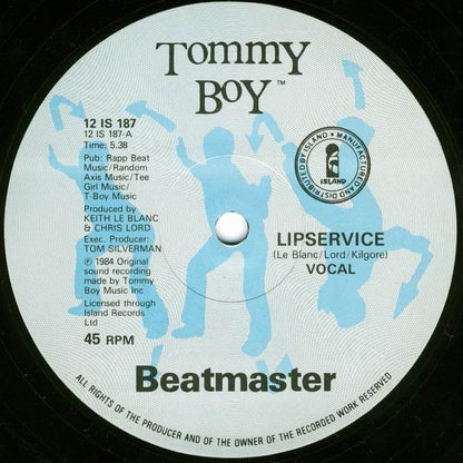 Beatmaster : Lipservice (12")