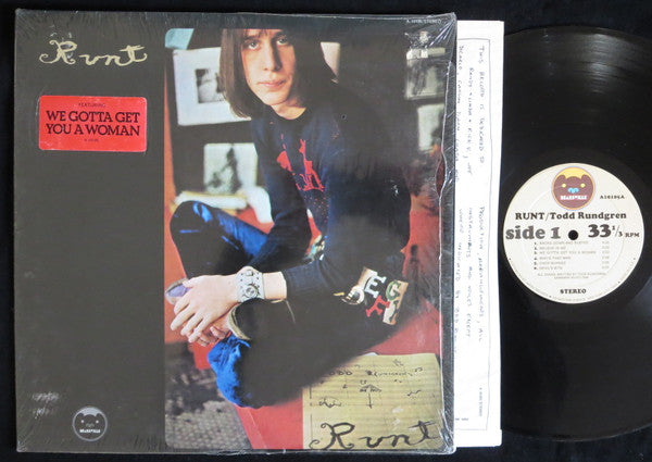 Todd Rundgren : Runt (LP, Album, RP, Mon)