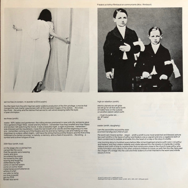 Patti Smith Group : Easter (LP, Album)