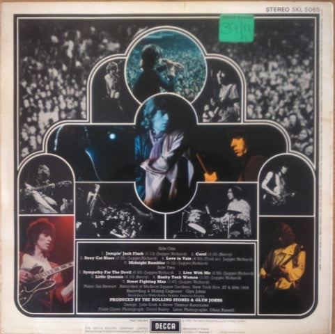 The Rolling Stones : Get Yer Ya-Ya's Out! - The Rolling Stones In Concert (LP, Album)