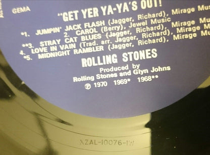 The Rolling Stones : Get Yer Ya-Ya's Out! - The Rolling Stones In Concert (LP, Album)