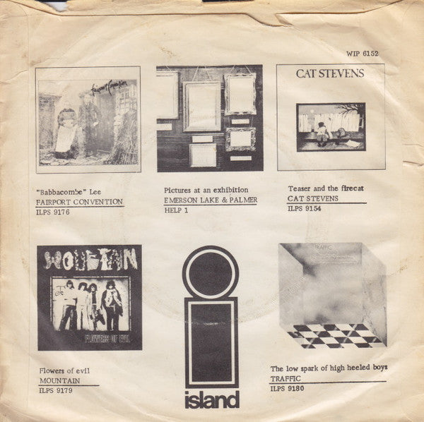 Cat Stevens : Can't Keep It In / Crab Dance (7", Single)