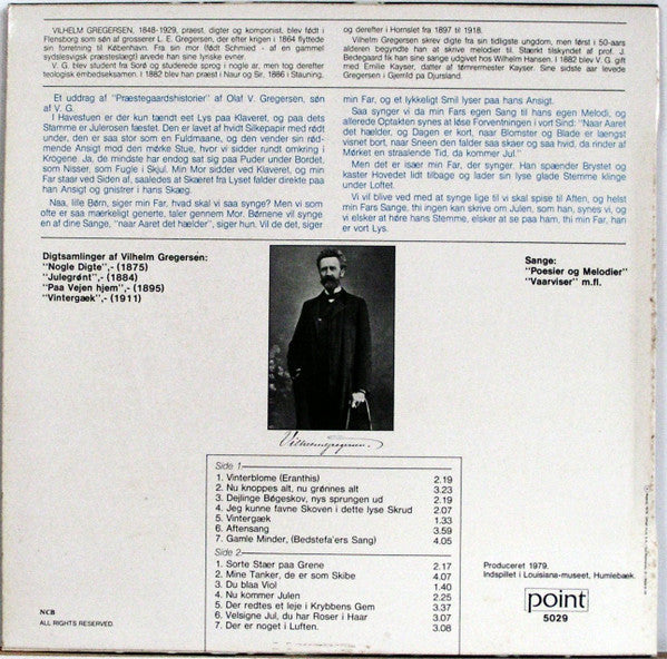 Kurt Westi, Kjell Olsson : Den Danske Sang, Poesier og Melodier af Vilhelm Gregersen (LP, Album)