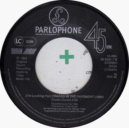 Duran Duran : The Wild Boys (7", Single)