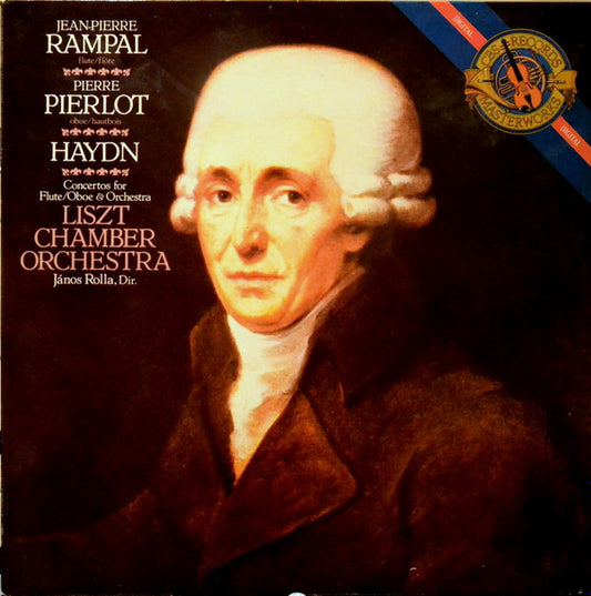 Joseph Haydn, Jean-Pierre Rampal, Pierre Pierlot : Concertos For Flute/Oboe & Orchestra (2xLP, Gat)