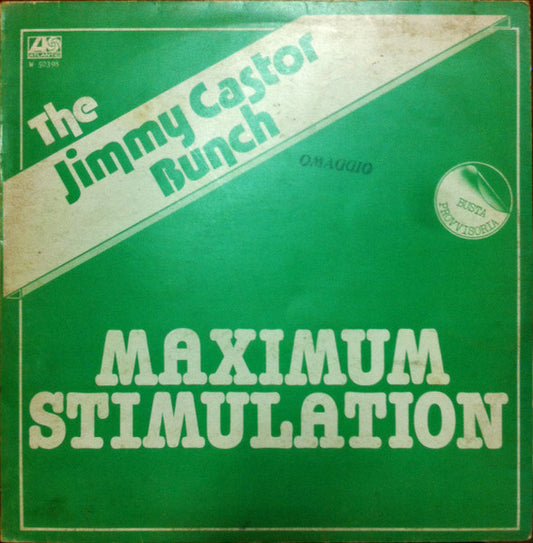 The Jimmy Castor Bunch : Maximum Stimulation (LP, Album, Promo)