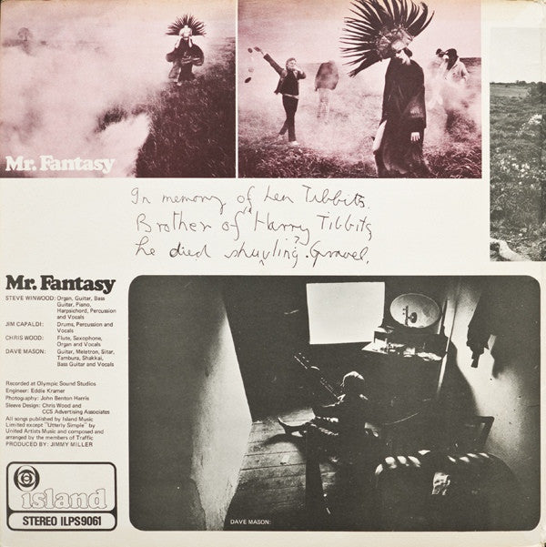 Traffic : Mr. Fantasy (LP, Album)
