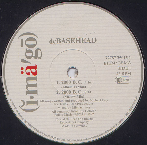 Basehead : 2000 B.C. (12", Single)