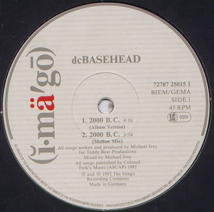 Basehead : 2000 B.C. (12", Single)