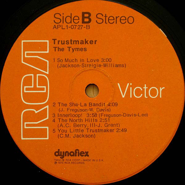 The Tymes : Trustmaker (LP, Album, Ind)