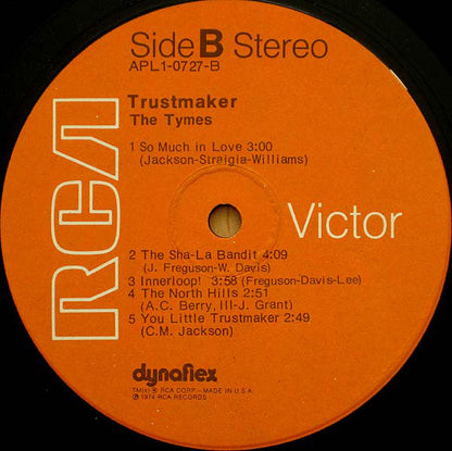 The Tymes : Trustmaker (LP, Album, Ind)
