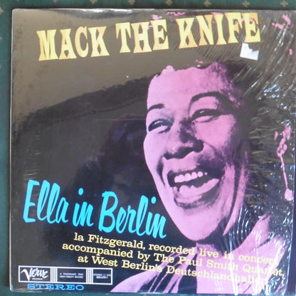 Ella Fitzgerald : Mack The Knife - Ella In Berlin (LP, Album, RE)