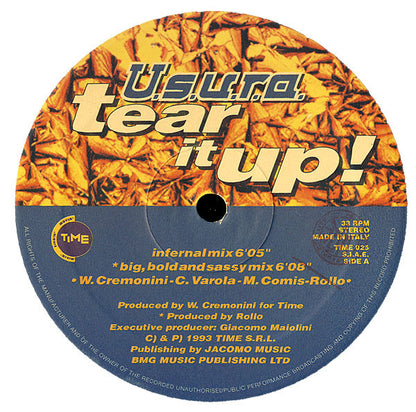 U.S.U.R.A. : Tear It Up! (12")