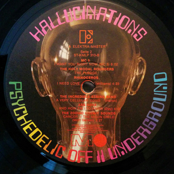 Various : Off II Hallucinations (Psychedelic Underground) (LP, Comp)