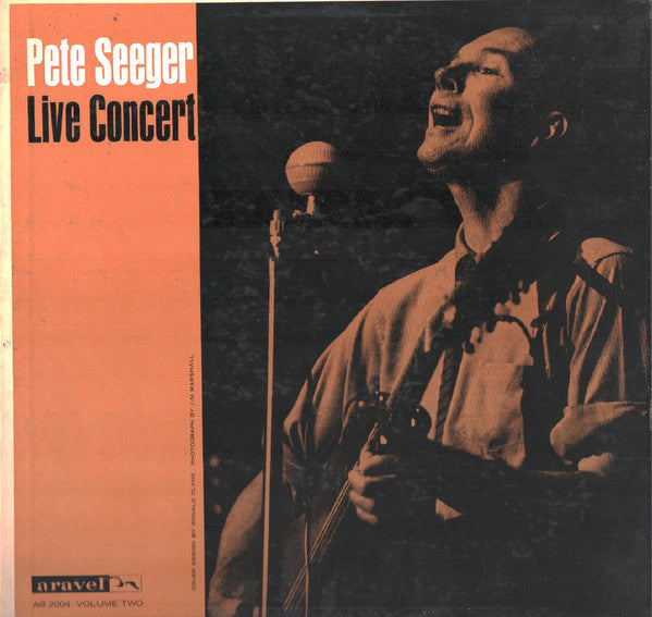 Pete Seeger : Live Concert - Volume II (LP, Album)