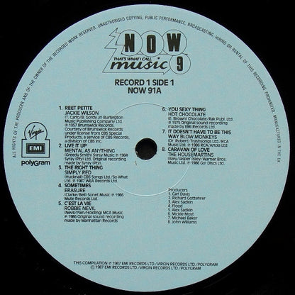 Various : Now That's What I Call Music 9 (2xLP, Comp, EMI)
