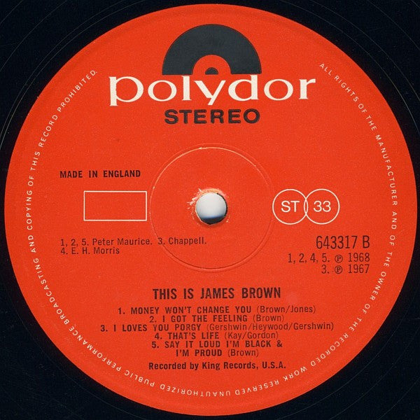 James Brown : This Is James Brown (LP, Comp)