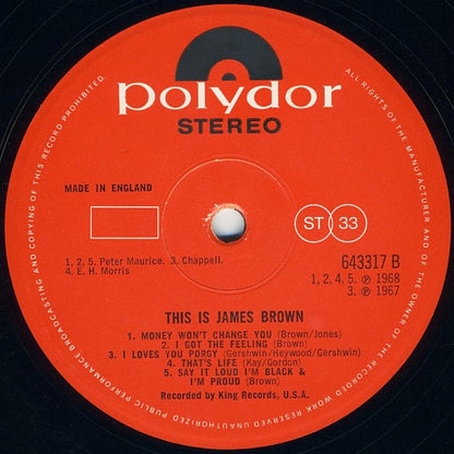 James Brown : This Is James Brown (LP, Comp)