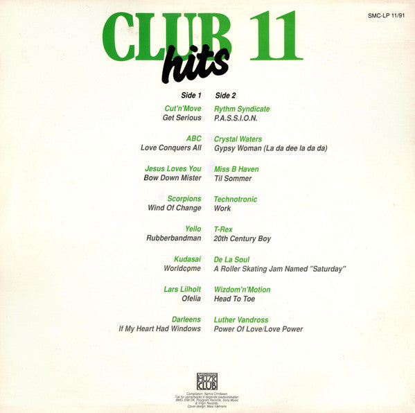 Various : Clubhits 11 - 1991 (LP, Comp)